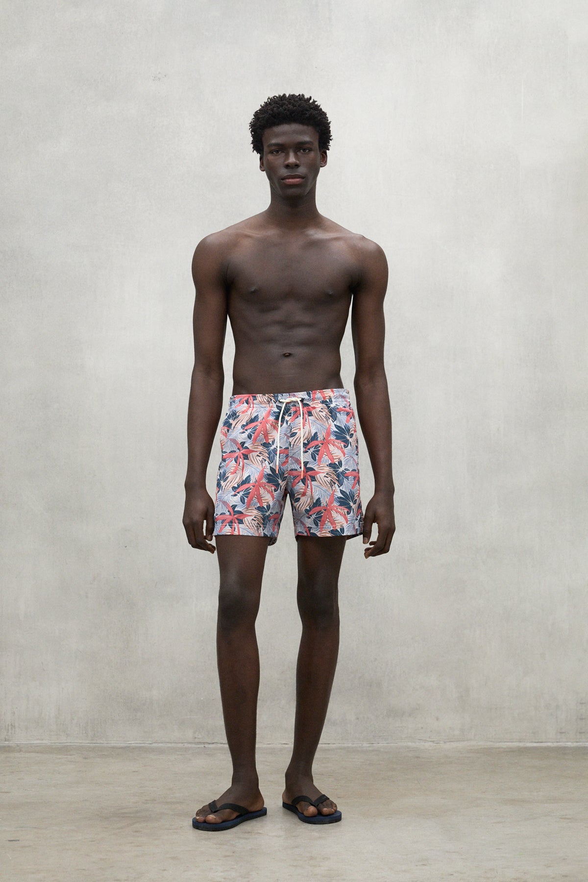 ecoalf-traje-de-ba-o-bequia-rojo-de-poliamida-reciclada-para-hombre image 1
