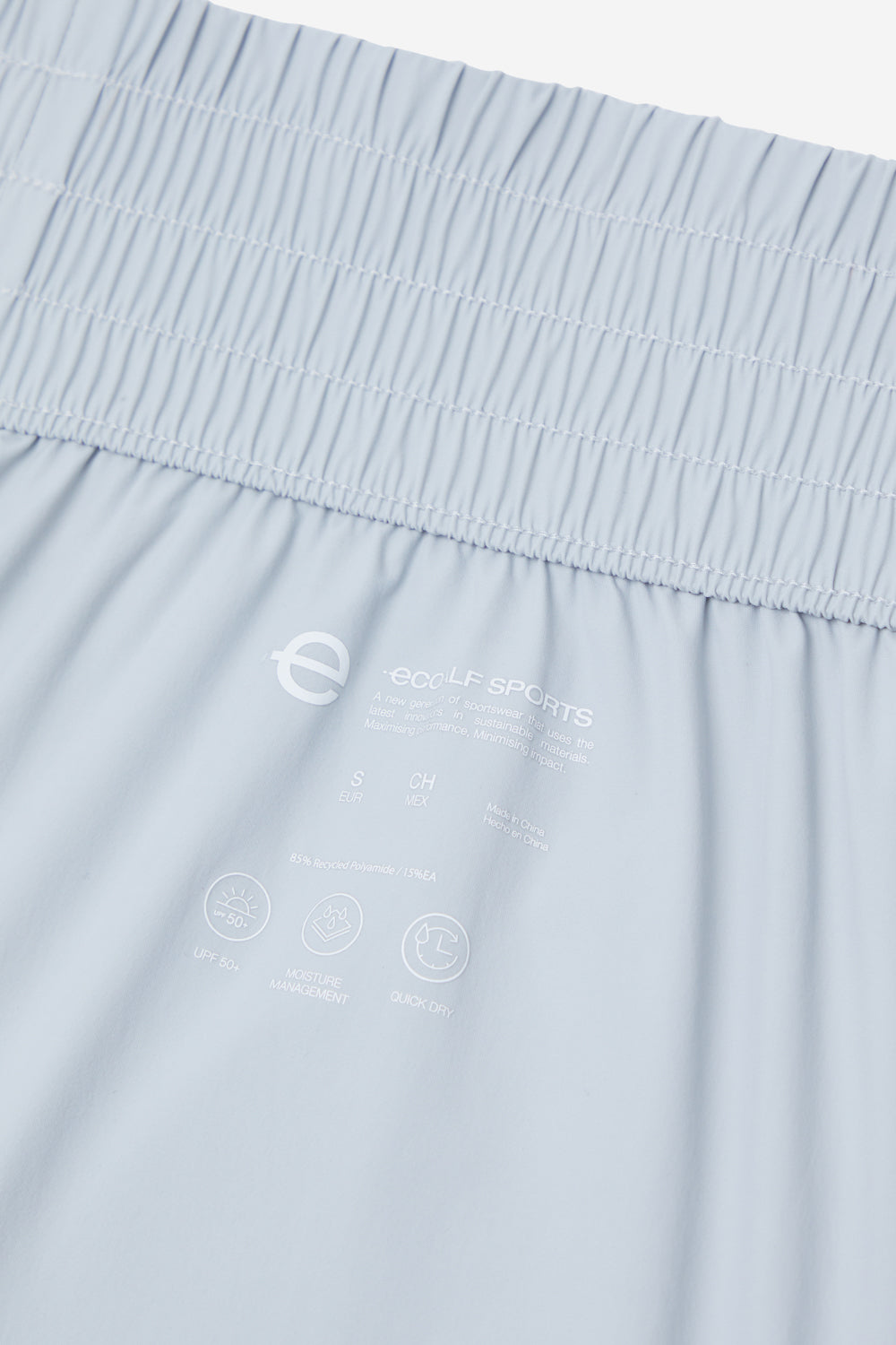ecoalf-shorts-spring-gris-de-mujer-upf-50-secado-r-pido-nylon-reciclado image 8