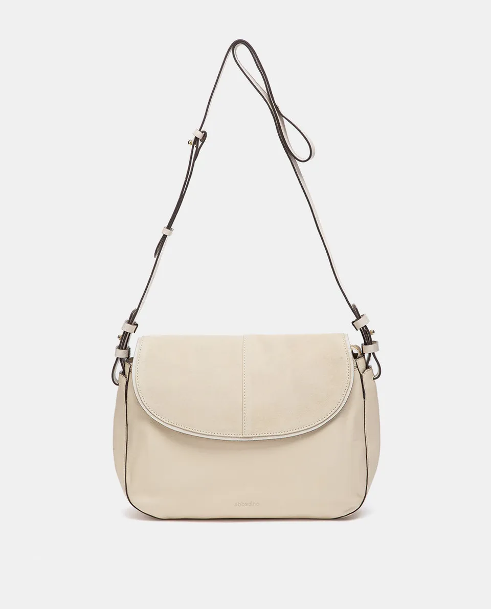 abbacino-bandolera-mujer-beige-piel-y-serraje-solapa image 1