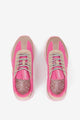 zapatilla-de-mujer-abbacino-de-ante-y-nylon-fucsia-con-dos-juegos-de-cordones image 7