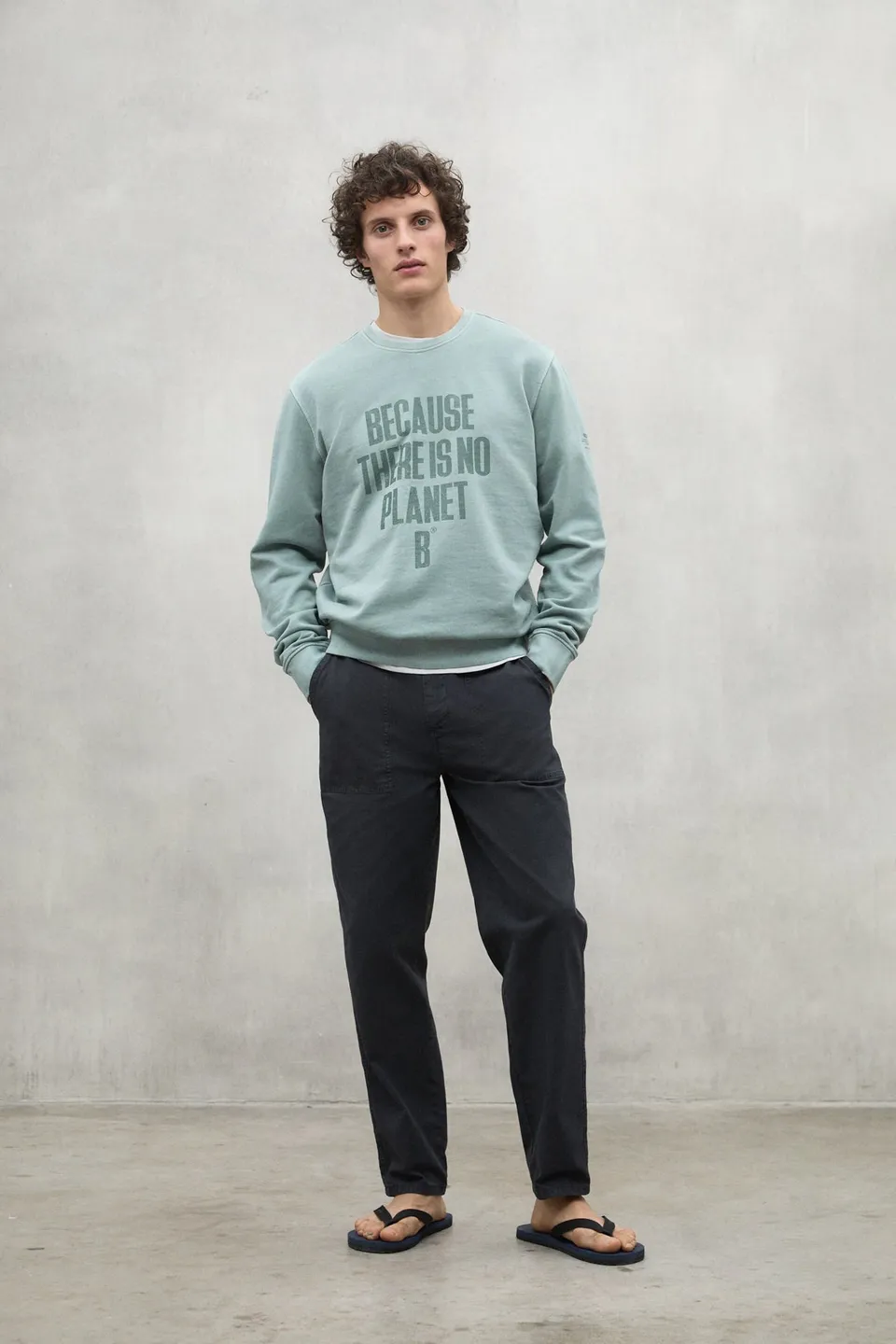 ecoalf-sudadera-bardera-verde-colecci-n-because-there-is-no-planet-b-50-algod-n- image 1