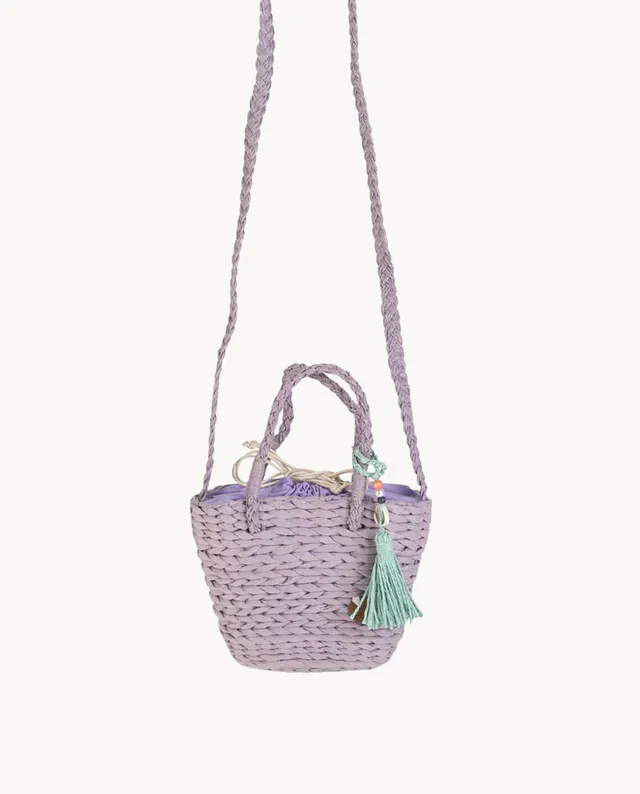 bolso-bandolera-kbas-de-fibra-natural-cierre-de-saco-color-lila-20x8x14-cm image 1