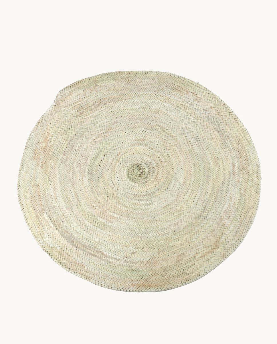 alfombra-redonda-de-palma-natural-kbas-120-cm-de-di-metro-tejida-a-mano image 1
