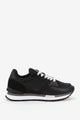abbacino-zapatilla-sneaker-mujer-negra-de-piel-y-textil image 7