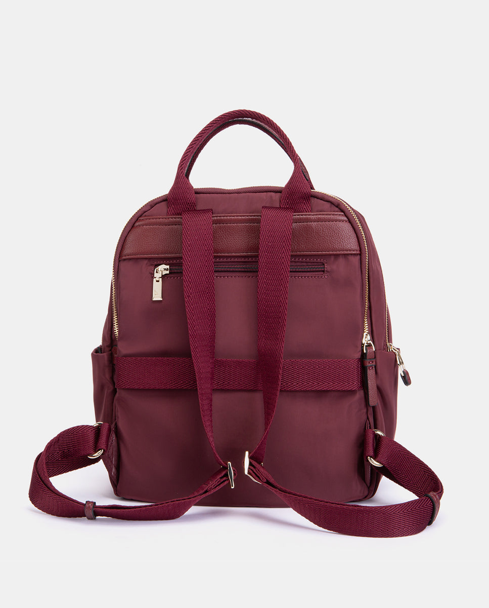 abbacino-mochila-materiales-reciclados-burdeos image 3