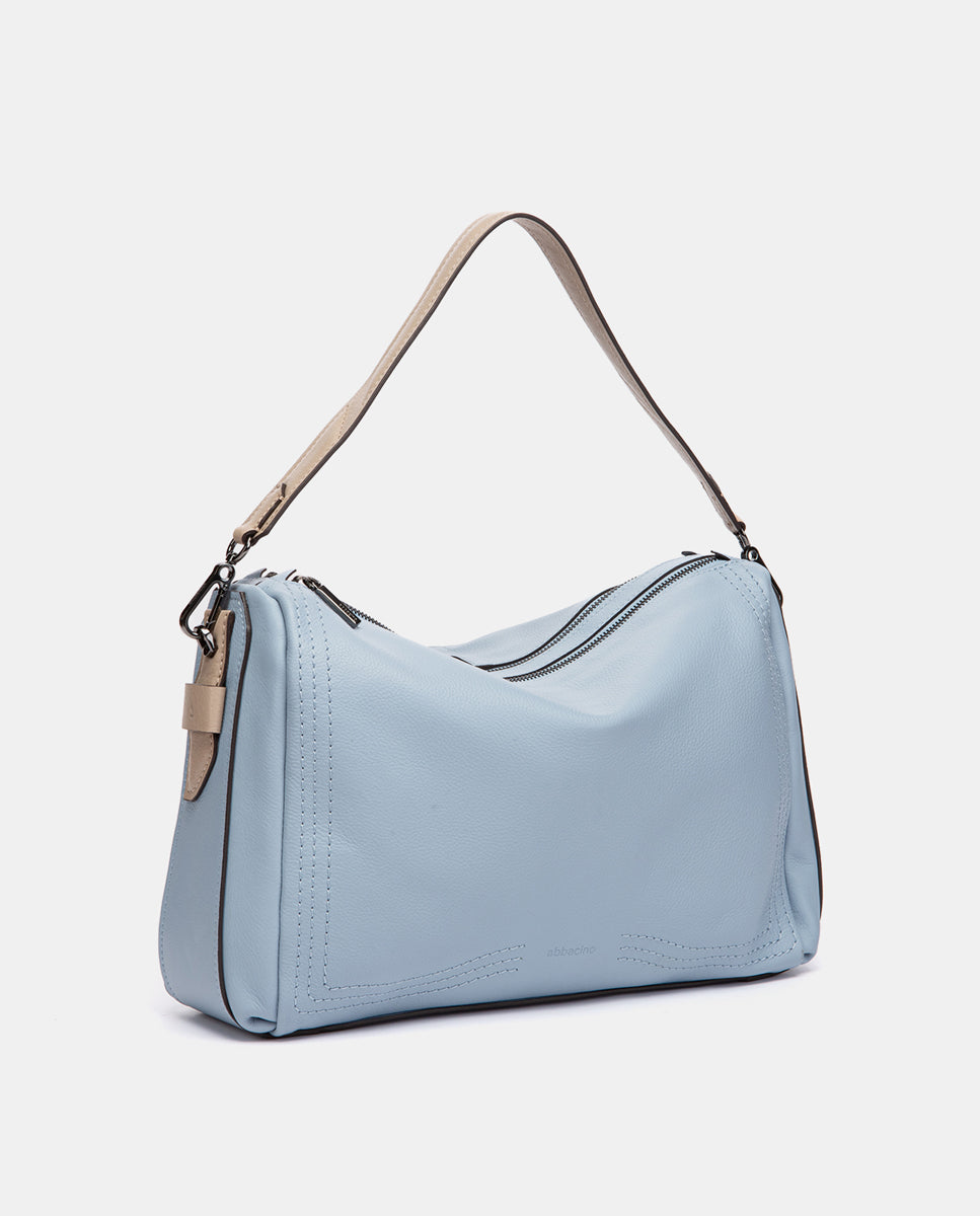abbacino-bolso-de-hombro-en-piel-azul-claro image 2
