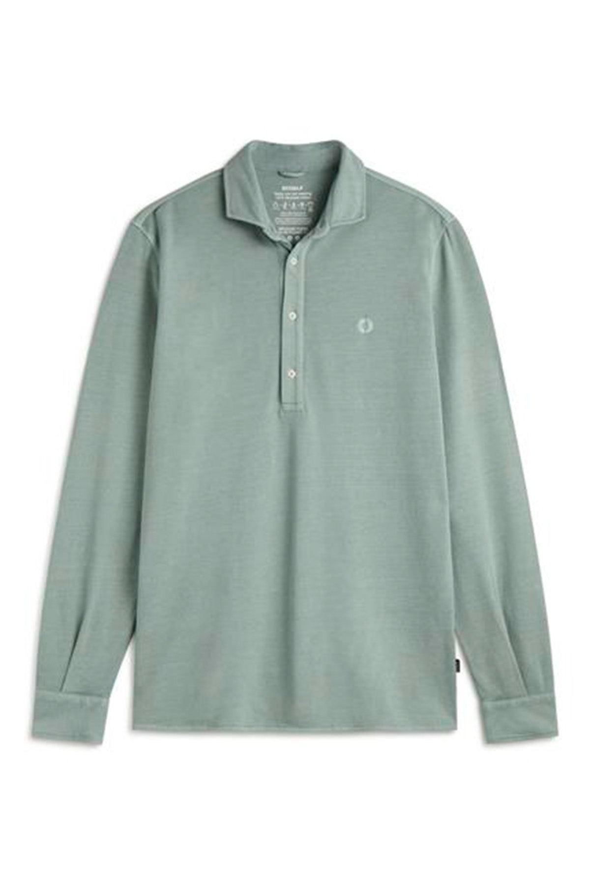 camisa-pol-piqu-verde-de-hombre-de-ecoalf-algod-n-100-reciclado-fit-regular-y-cu image 5