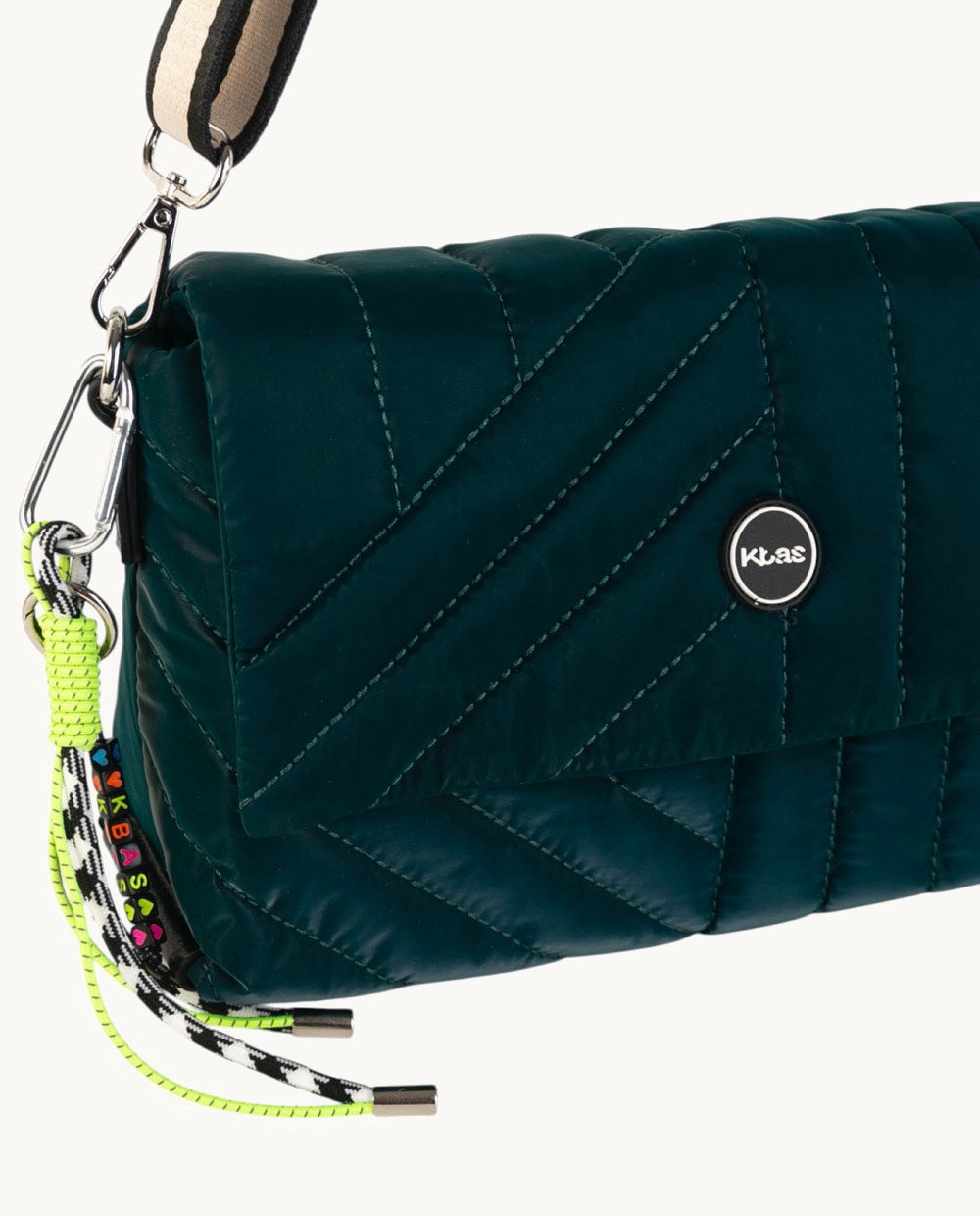 kbas-bandolera-de-nylon-color-teal-25x10x14-cm-ligera-y-pr-ctica image 3