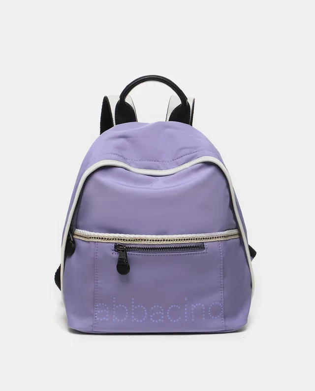 abbacino-mochila-mujer-lavanda-tejido-reciclado image 1