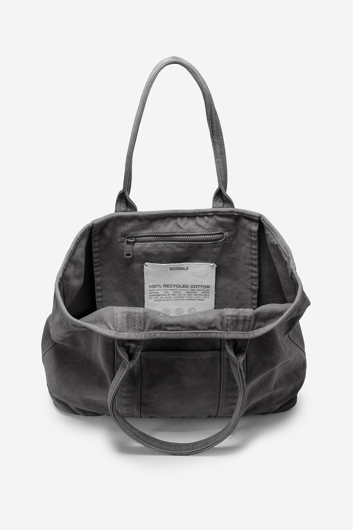 ecoalf-bolso-mediano-palms-gris-de-mujer-100-algod-n-reciclado-efecto-garment-dy image 4