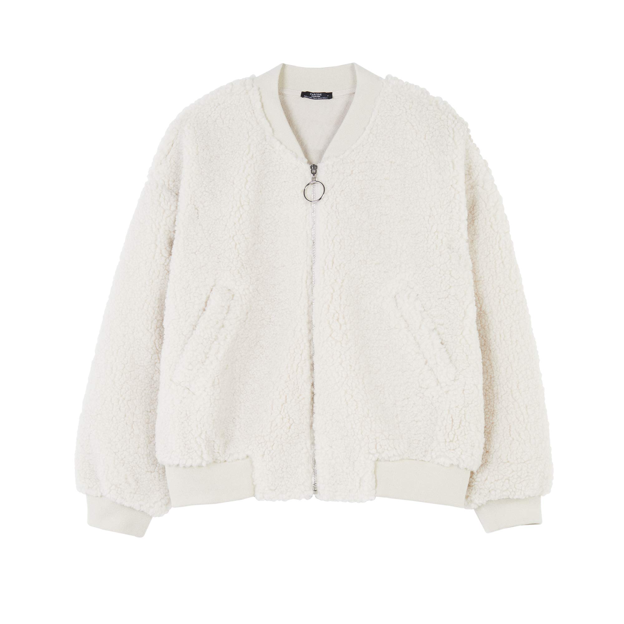 parfois-chaqueta-bomber-de-borreguillo-mujer image 1