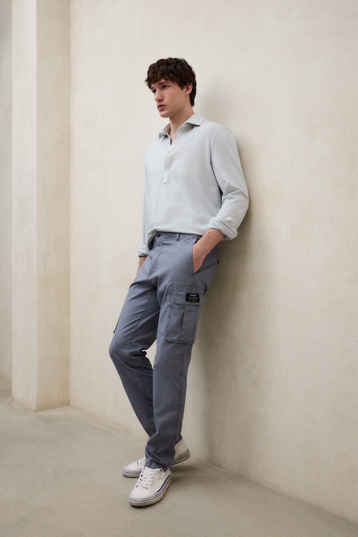 ecoalf-pantalones-ethicargo-azul-de-hombre-64-algod-n-regenerativo-cargo-y-tinte image 1