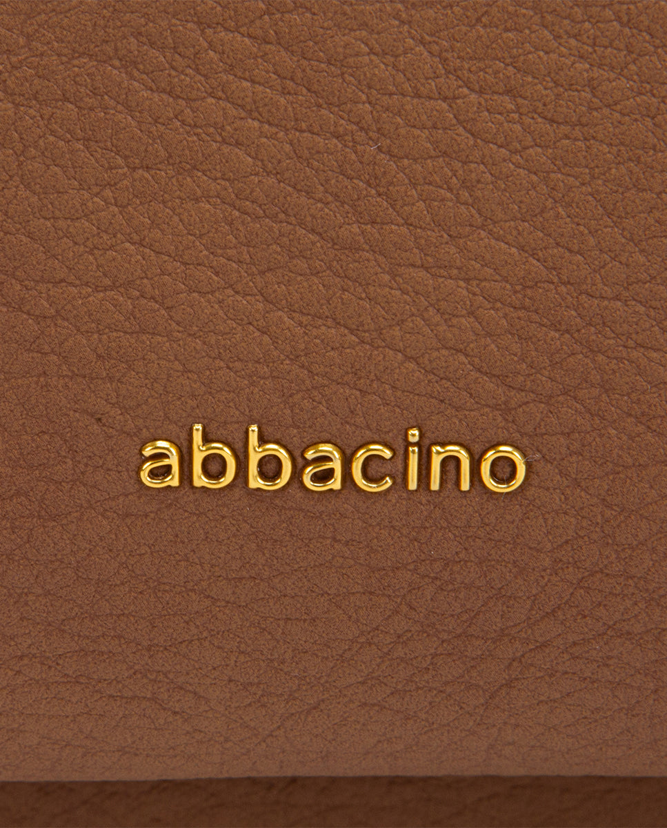 abbacino-mochila-materiales-reciclados-cognac-efecto-piel image 8