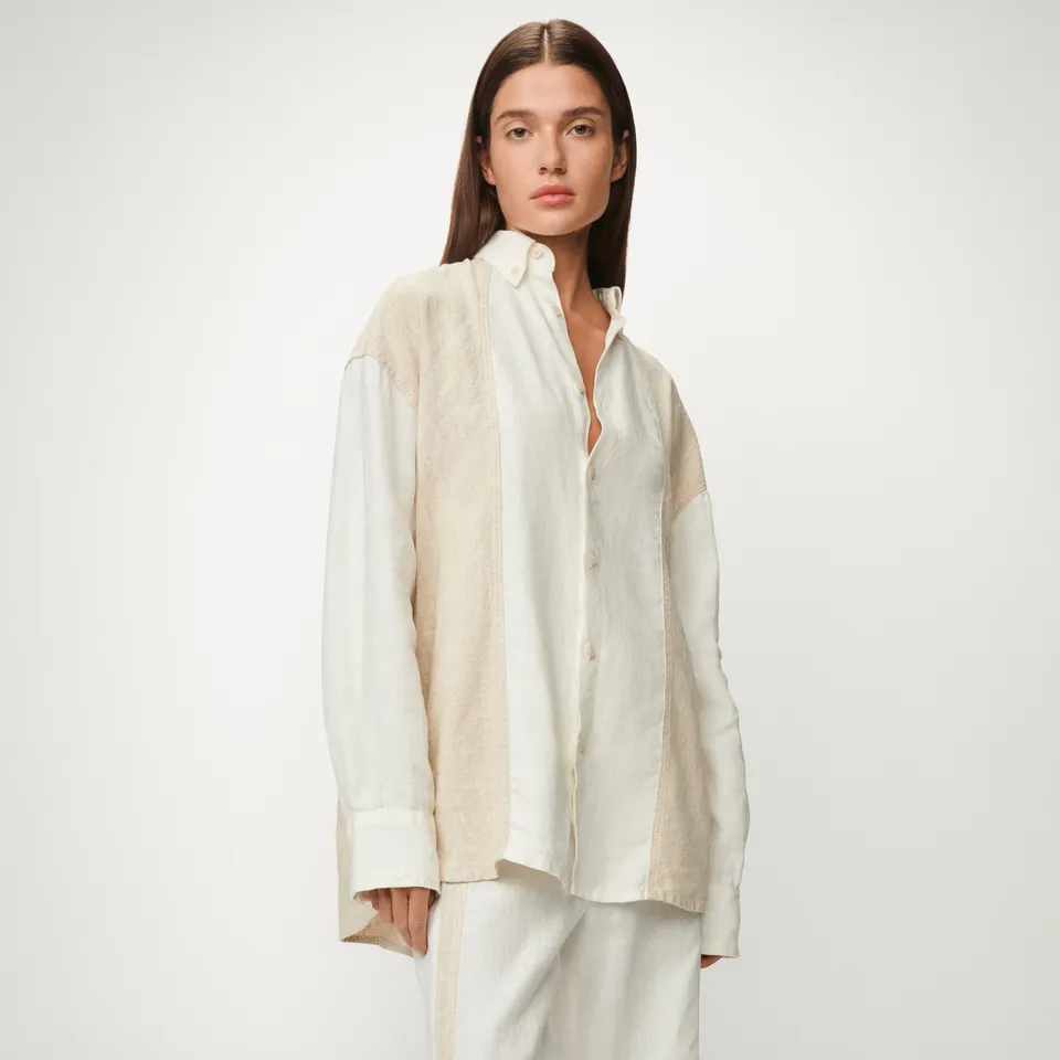 lois-beau-camisa-atemporal-bicolor image 1