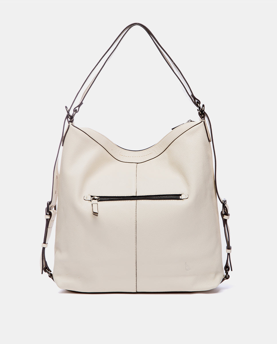 abbacino-bolso-mochila-mujer-piel-premium-beige-convertible image 3
