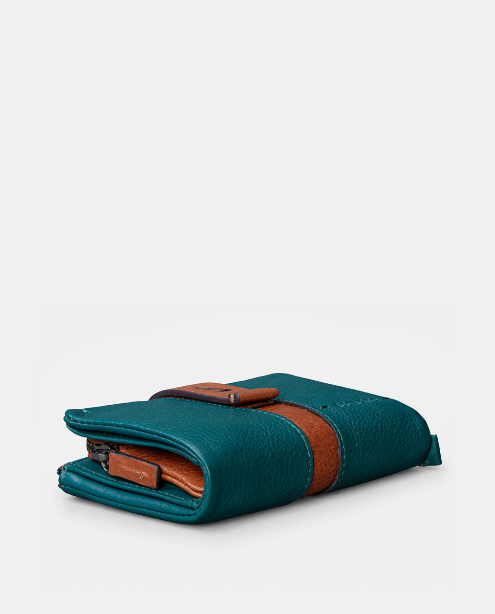 abbacino-cartera-peque-a-mujer-piel-azul-bicolor image 7