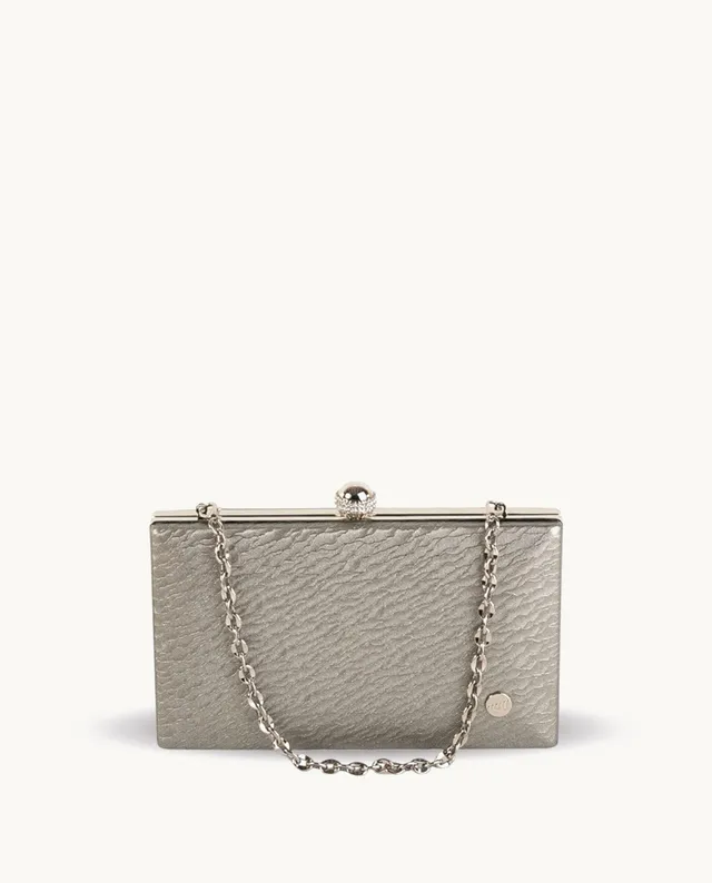 kbas-clutch-de-piel-sint-tica-fiesta-valo-color-plomo image 1