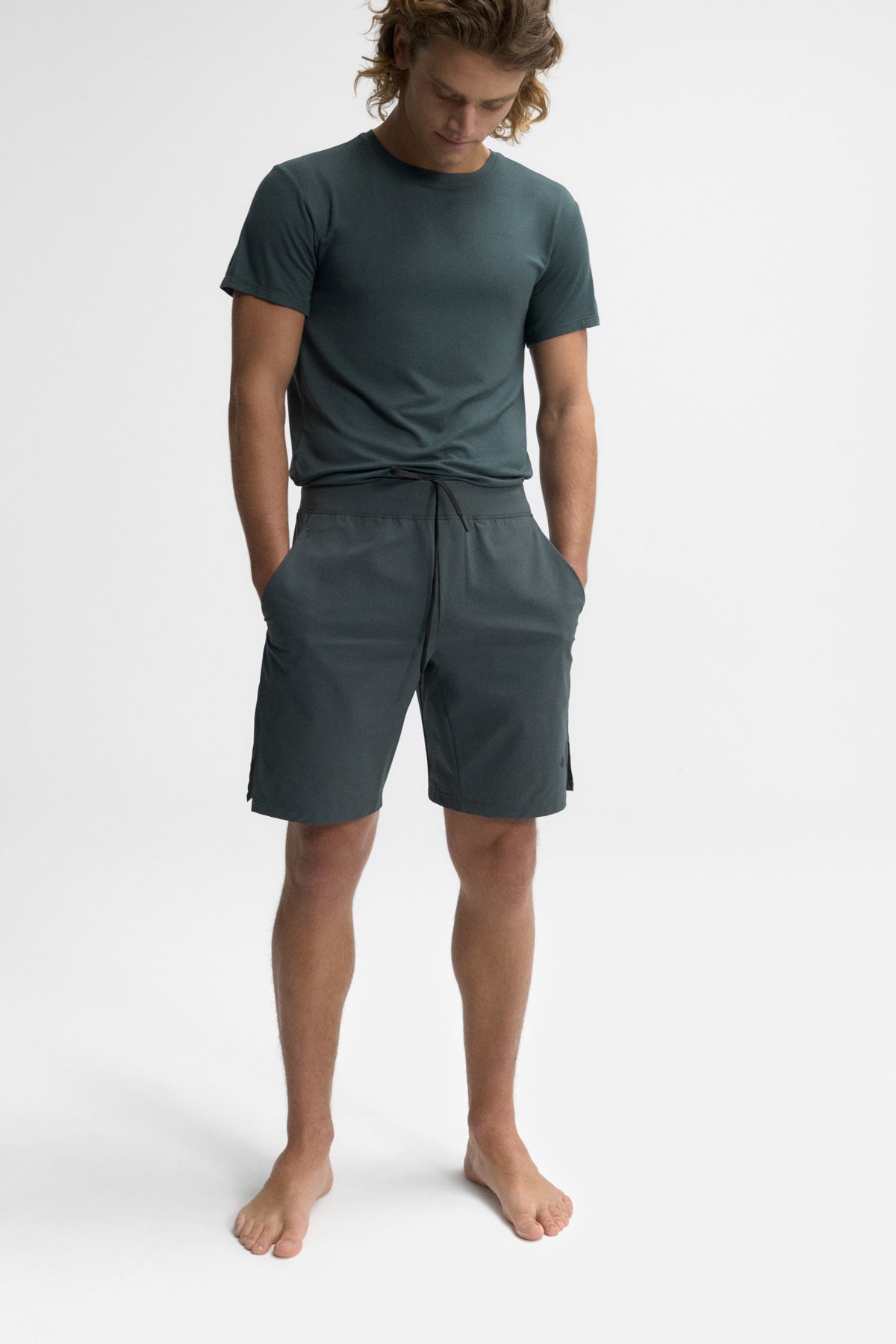 ecoalf-pantal-n-corto-canggu-verde-nylon-reciclado-el-stico-repelente-al-agua-y- image 3