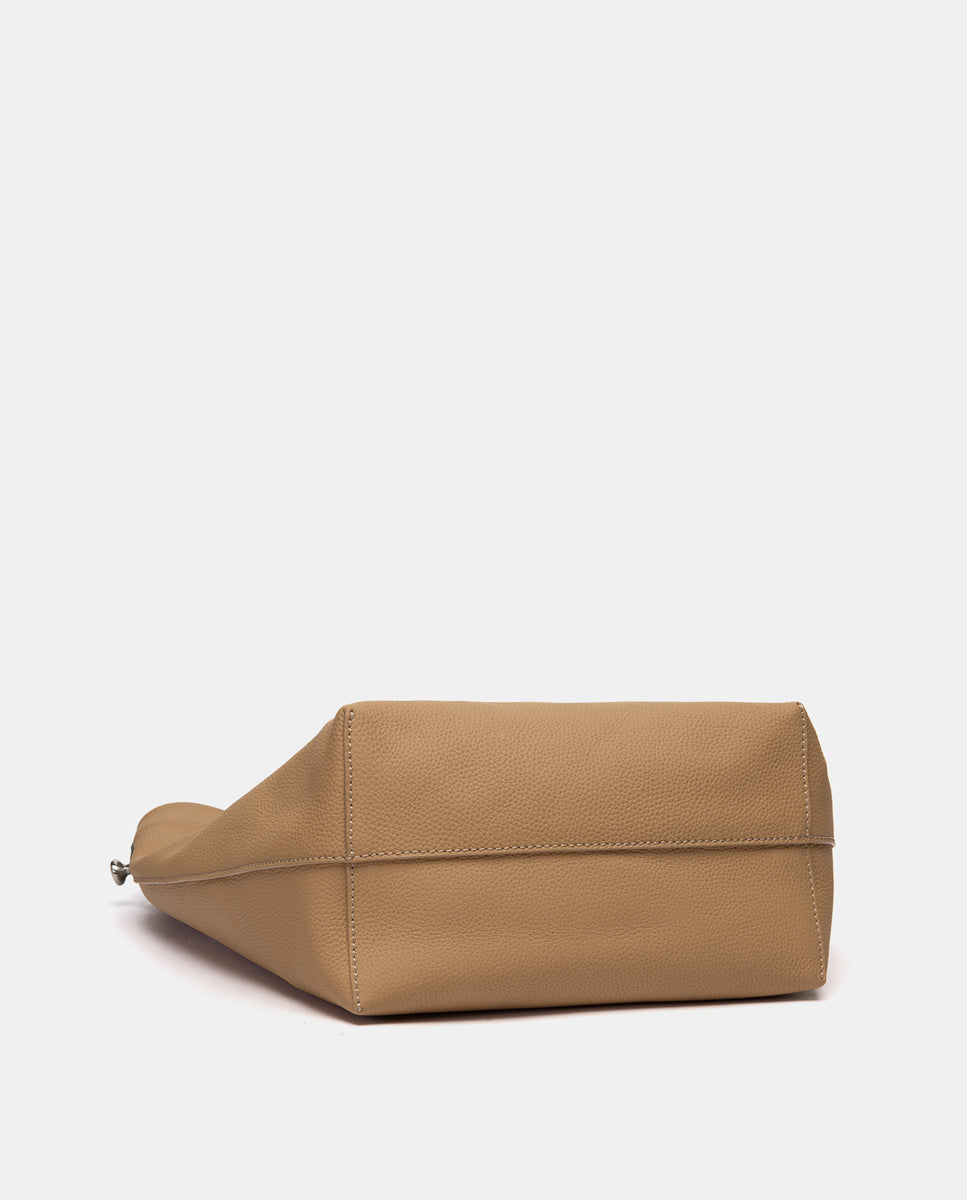 abbacino-bolso-de-hombro-en-piel-camel-estructurado image 7