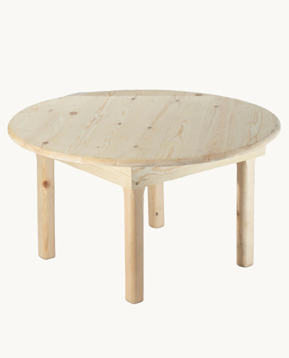 kbas-mesa-de-madera-redonda-80-cm-de-di-metro-x-45-cm-de-alto-estilo-natural-par image 1