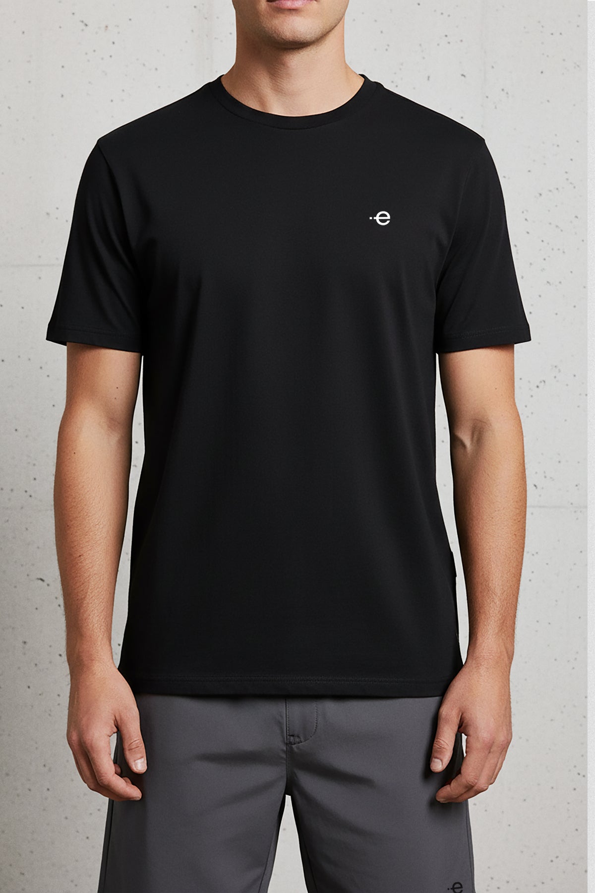 ecoalf-camiseta-sullivan-negra-95-modal-transpirable-y-el-stica image 2