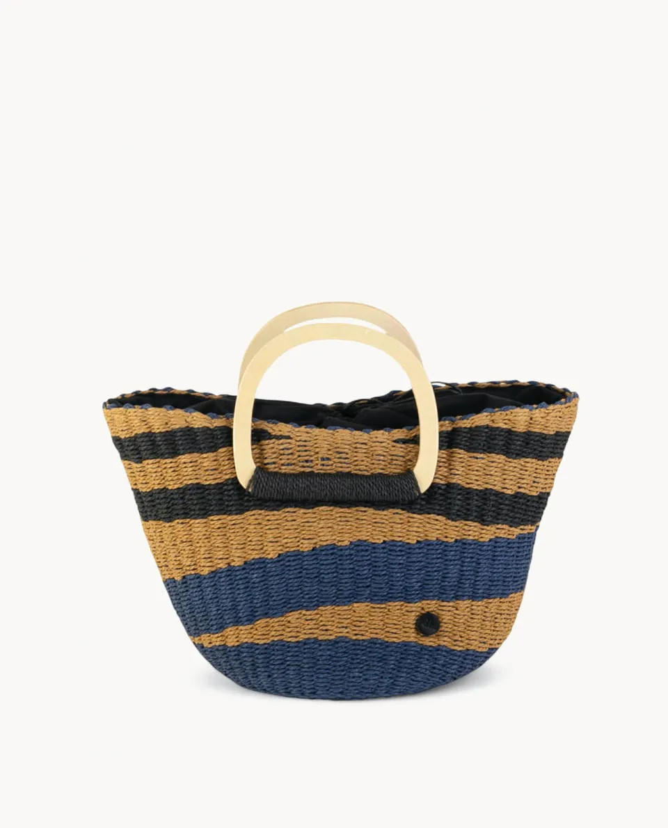 bolso-de-mano-kbas-de-fibra-natural-con-cierre-de-saco-color-azul image 1
