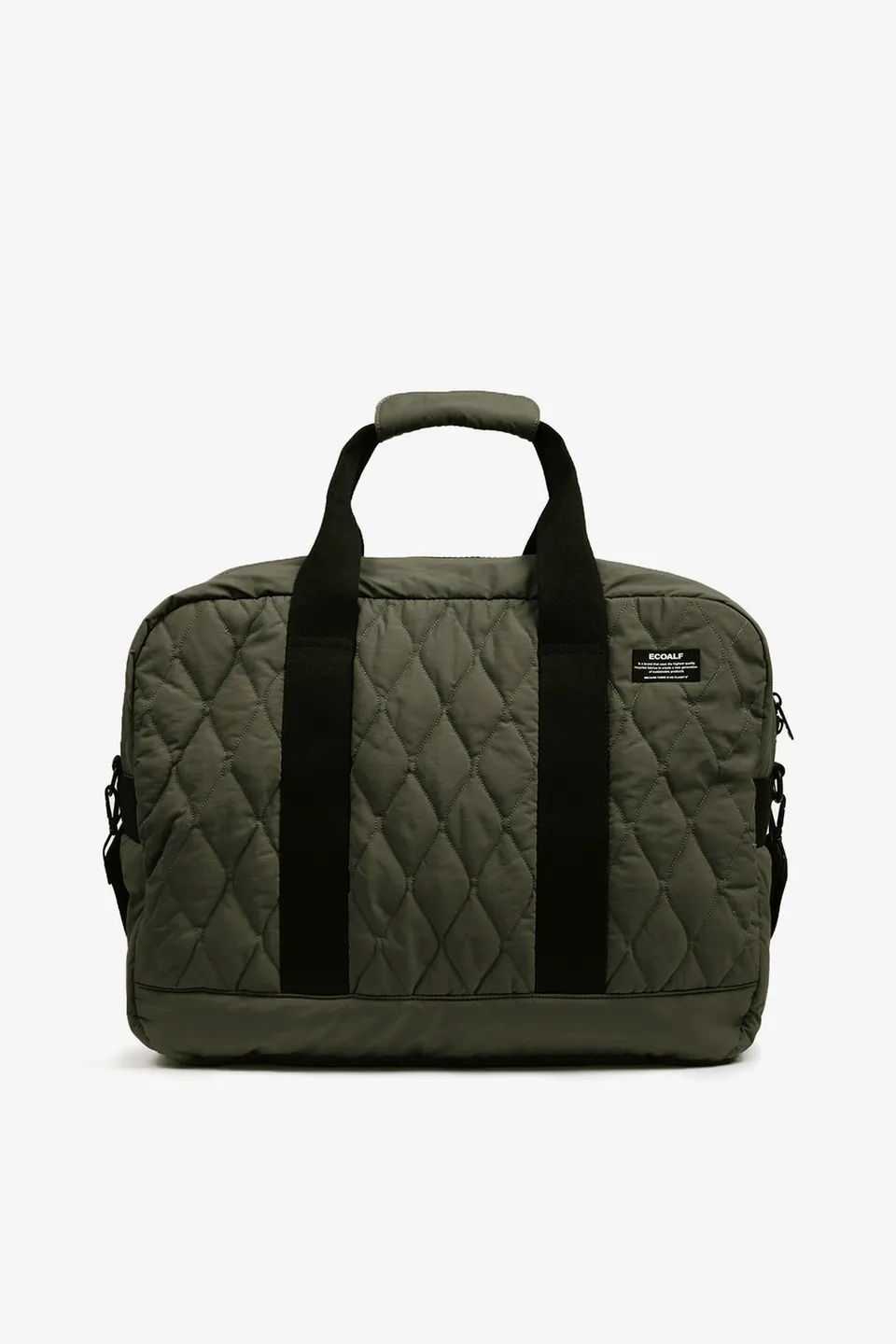 bolsa-duffle-flock-de-ecoalf-en-verde-oscuro-poli-ster-reciclado image 1