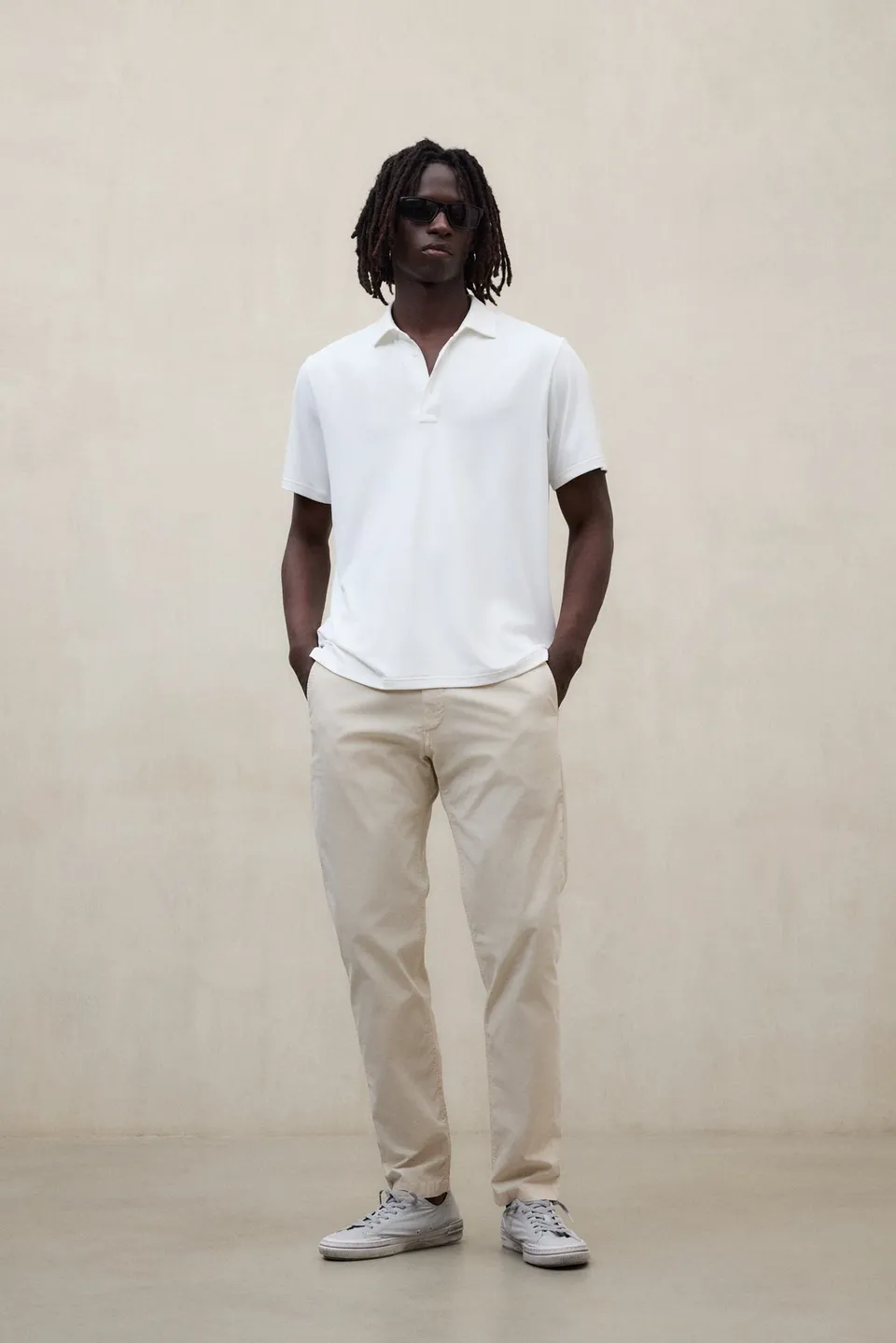 polo-chris-de-ecoalf-para-hombre-en-blanco-97-poliamida-reciclada-fit-regular image 1