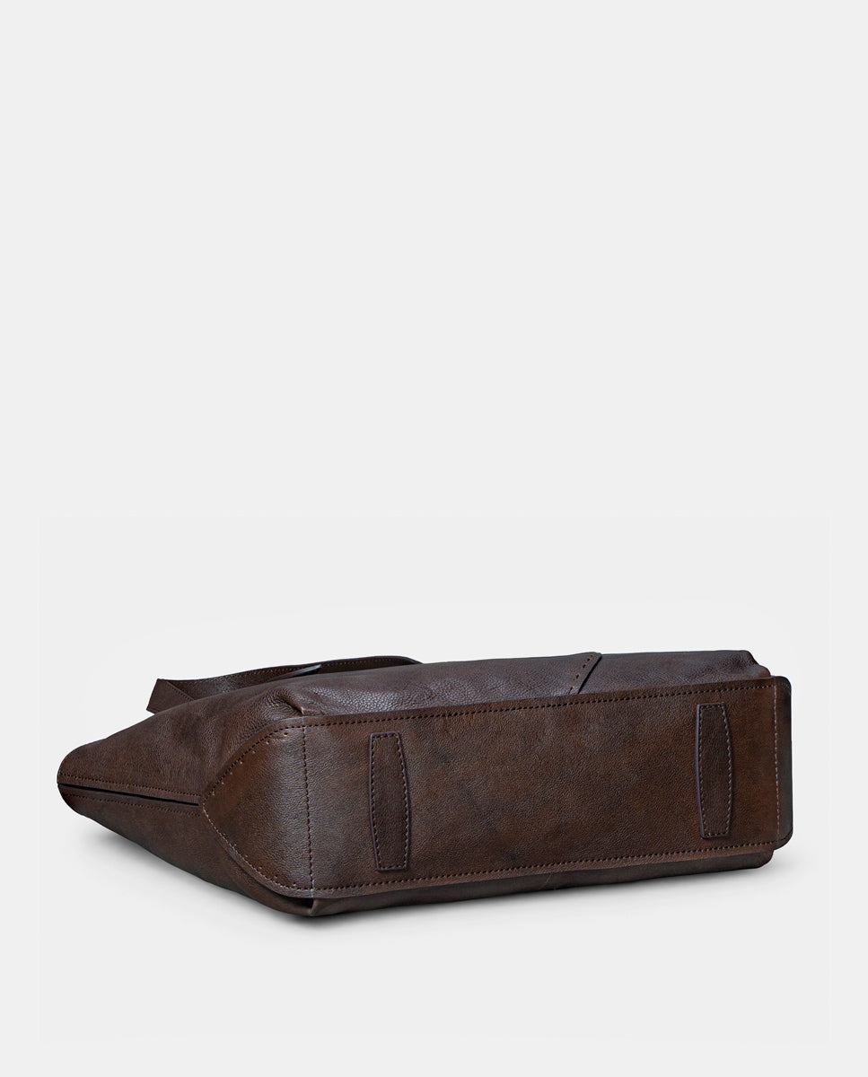 abbacino-bolso-shopper-en-piel-marr-n image 4