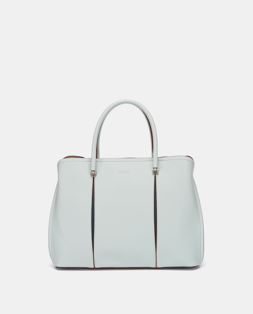 bolso-de-mano-abbacino-azul-estilo-lady-en-materiales-reciclados image 2