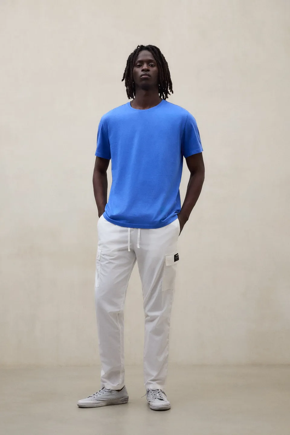 camiseta-ecoalf-vent-de-algod-n-reciclado-para-hombre-en-azul image 1