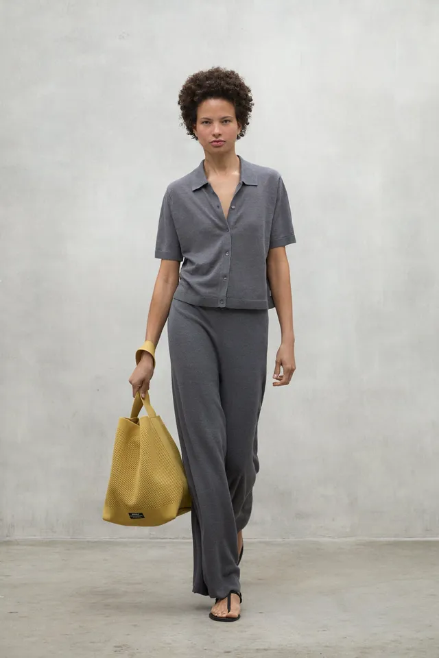 jersey-juniper-gris-ecoalf-100-lino-cuello-polo-fit-holgado image 1