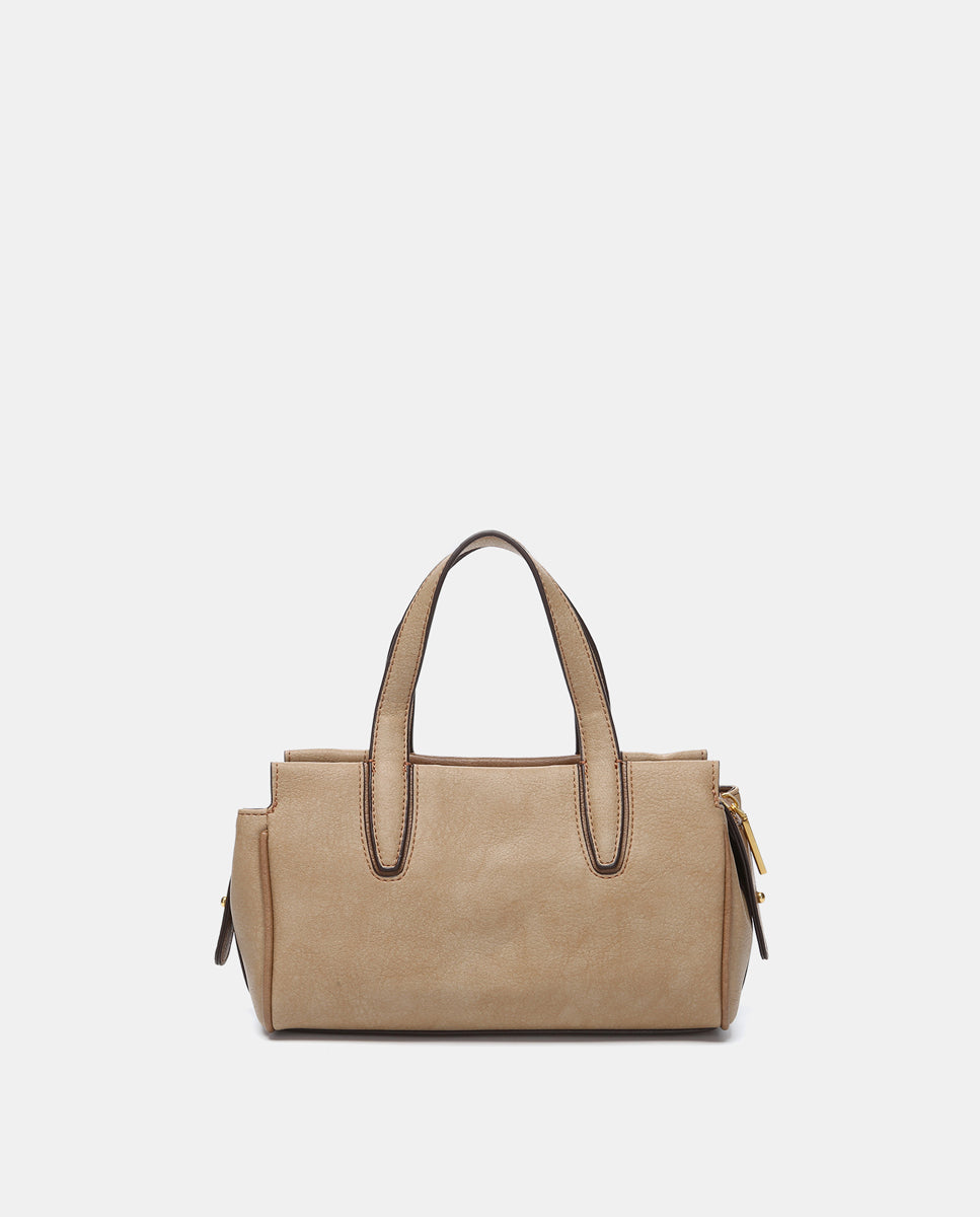 abbacino-bolso-de-mano-lady-camel-materiales-reciclados image 4