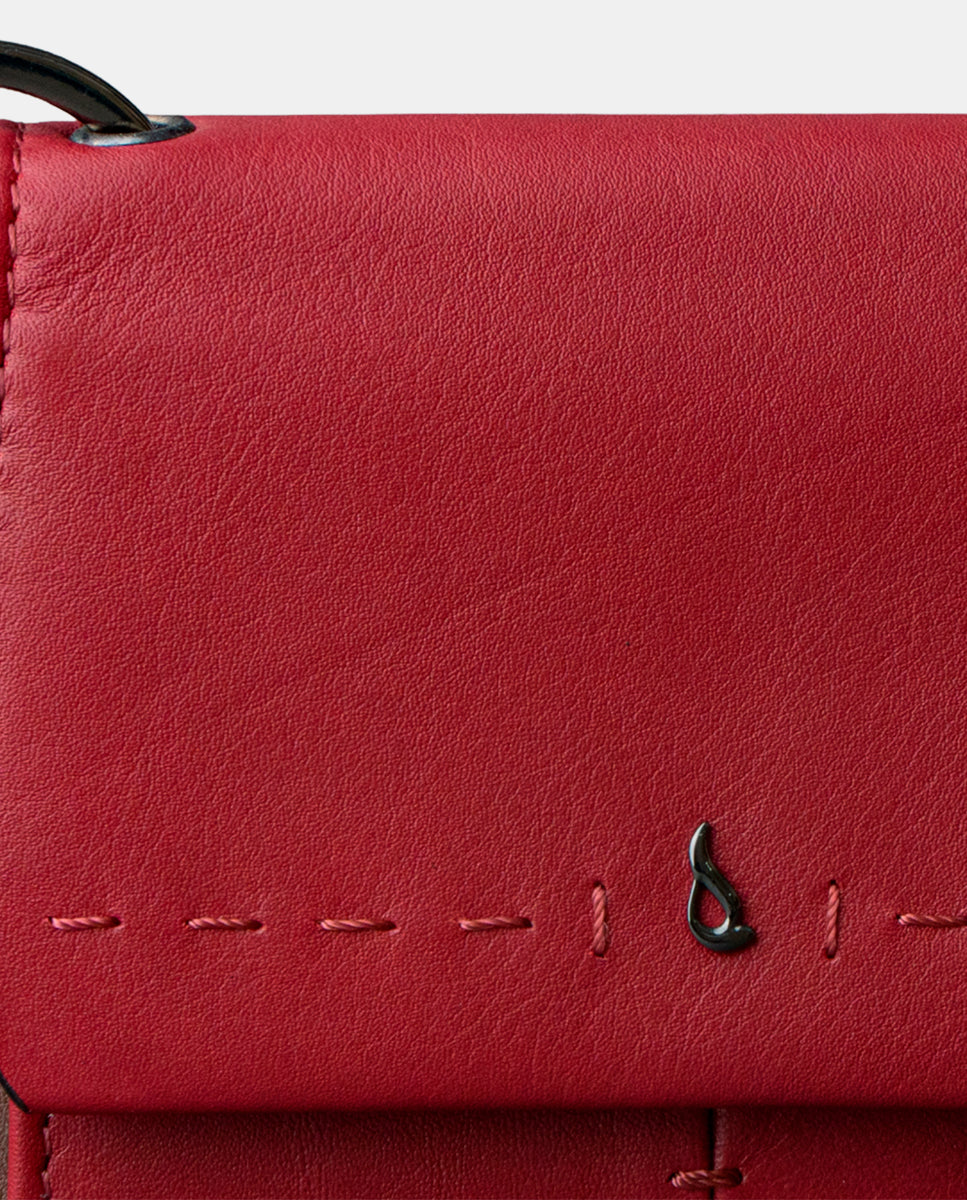 abbacino-monedero-mujer-piel-rojo-solapa-con-anilla-llaves image 7