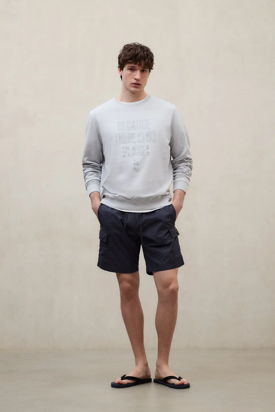 sudadera-bardera-de-ecoalf-algod-n-reciclado-fit-regular-gris image 1