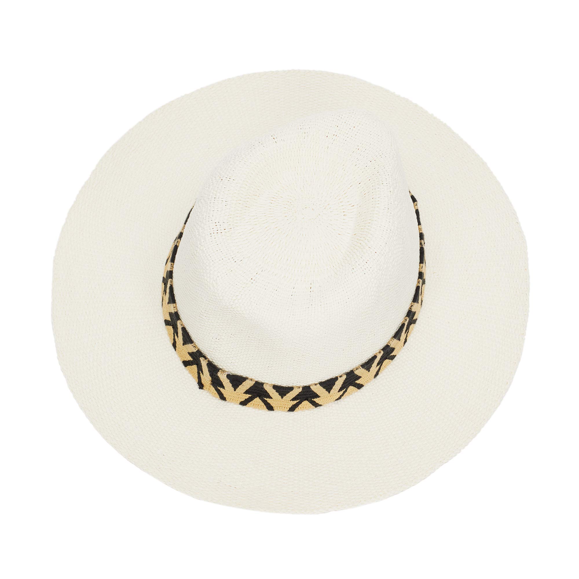 parfois-sombrero-textura-rafia-con-cinta-a-contraste-crudo-mujer image 3