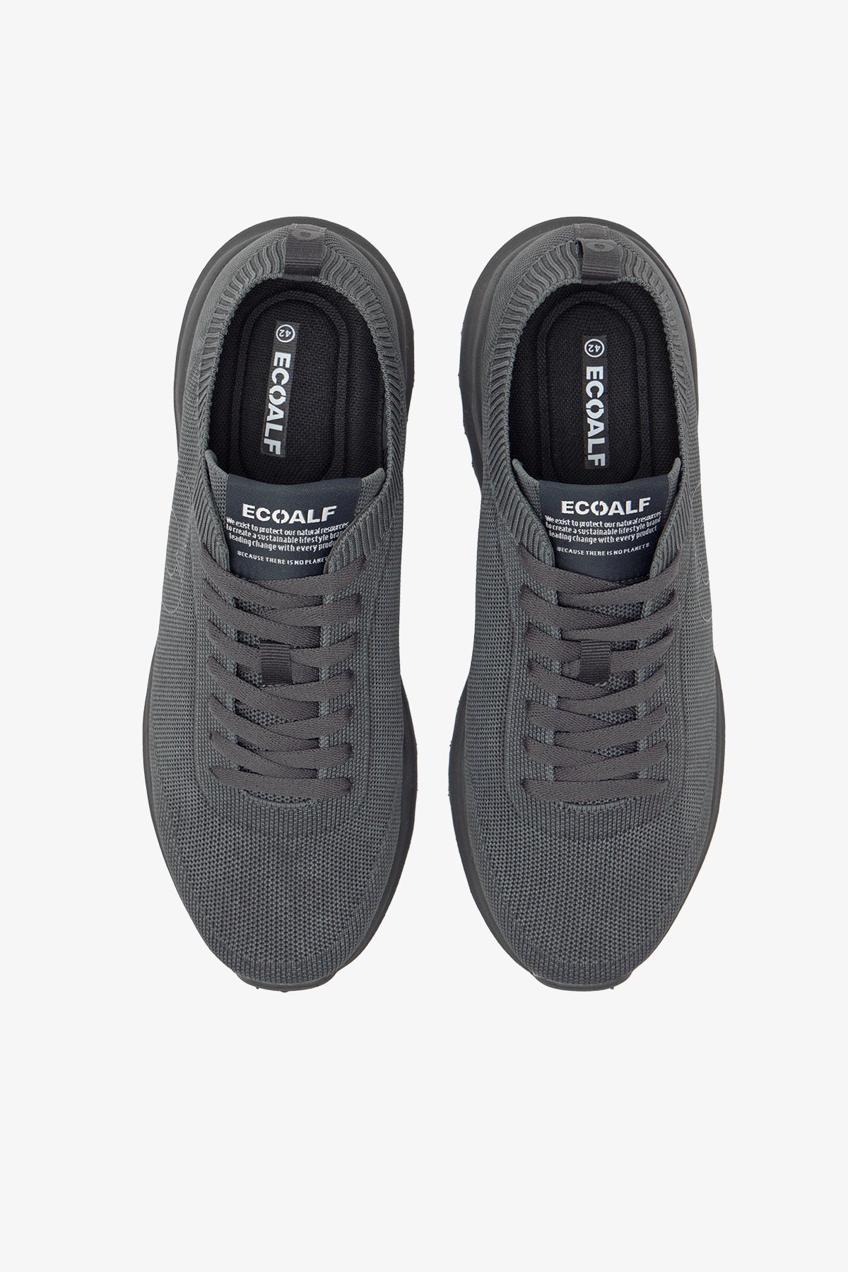 zapatilla-conde-knit-de-ecoalf-poli-ster-reciclado-gris-oscuro image 4