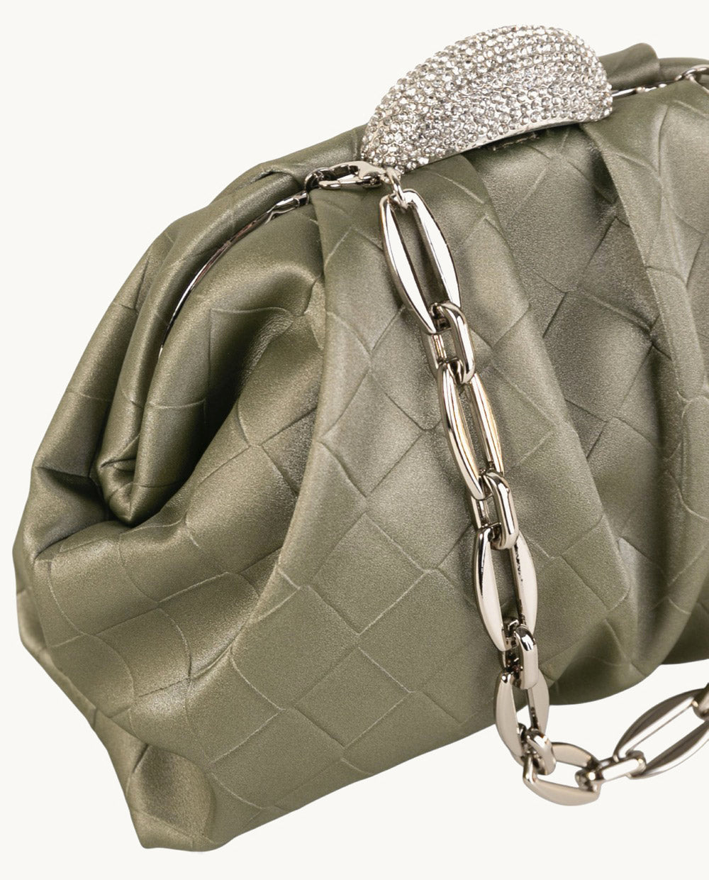kbas-clutch-de-piel-sint-tica-fiesta-ulloi-color-kaki image 6