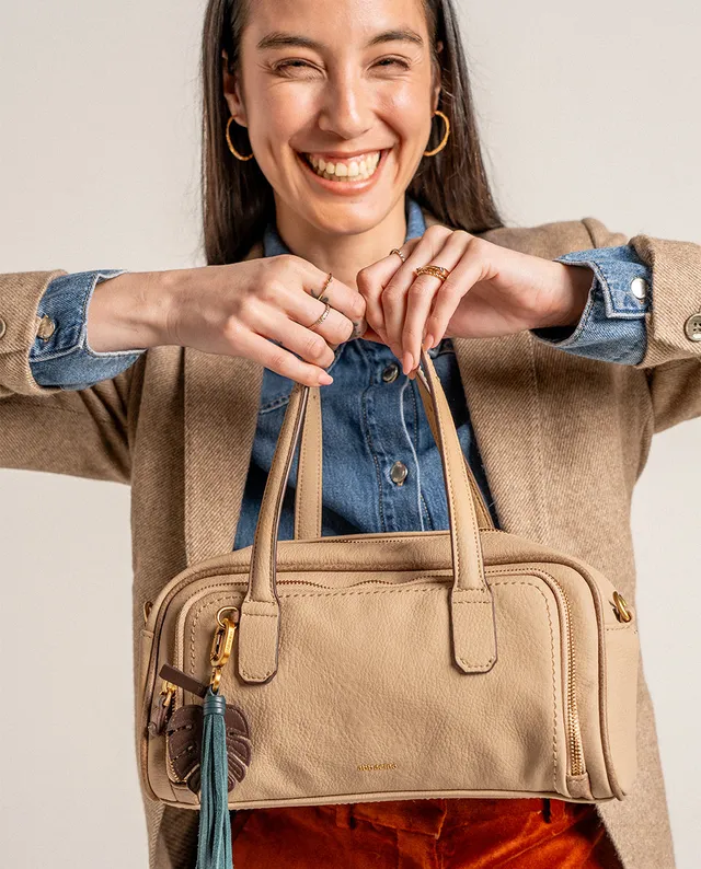 abbacino-bolso-de-mano-reciclado-beige-efecto-piel image 1