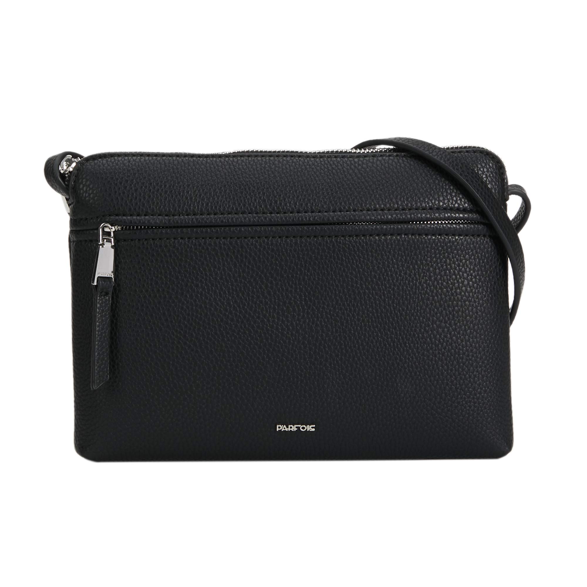 parfois-bandolera-con-bolsillo-exterior-talla-m-negro-mujer image 1
