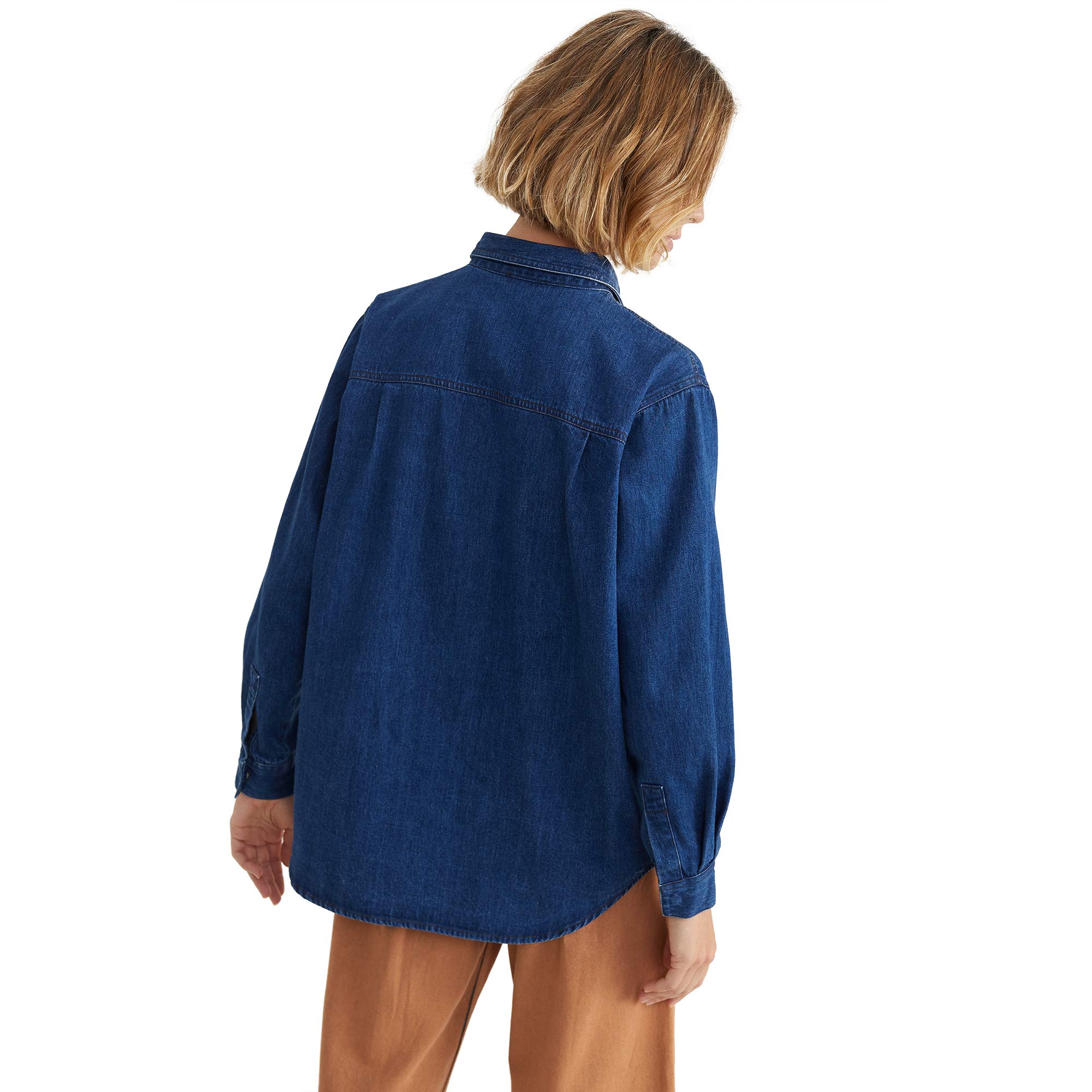 parfois-camisa-vaquera-con-bolsillos-mujeres image 5