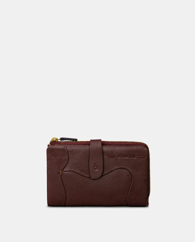 abbacino-cartera-mediana-de-mujer-en-piel-marr-n image 1