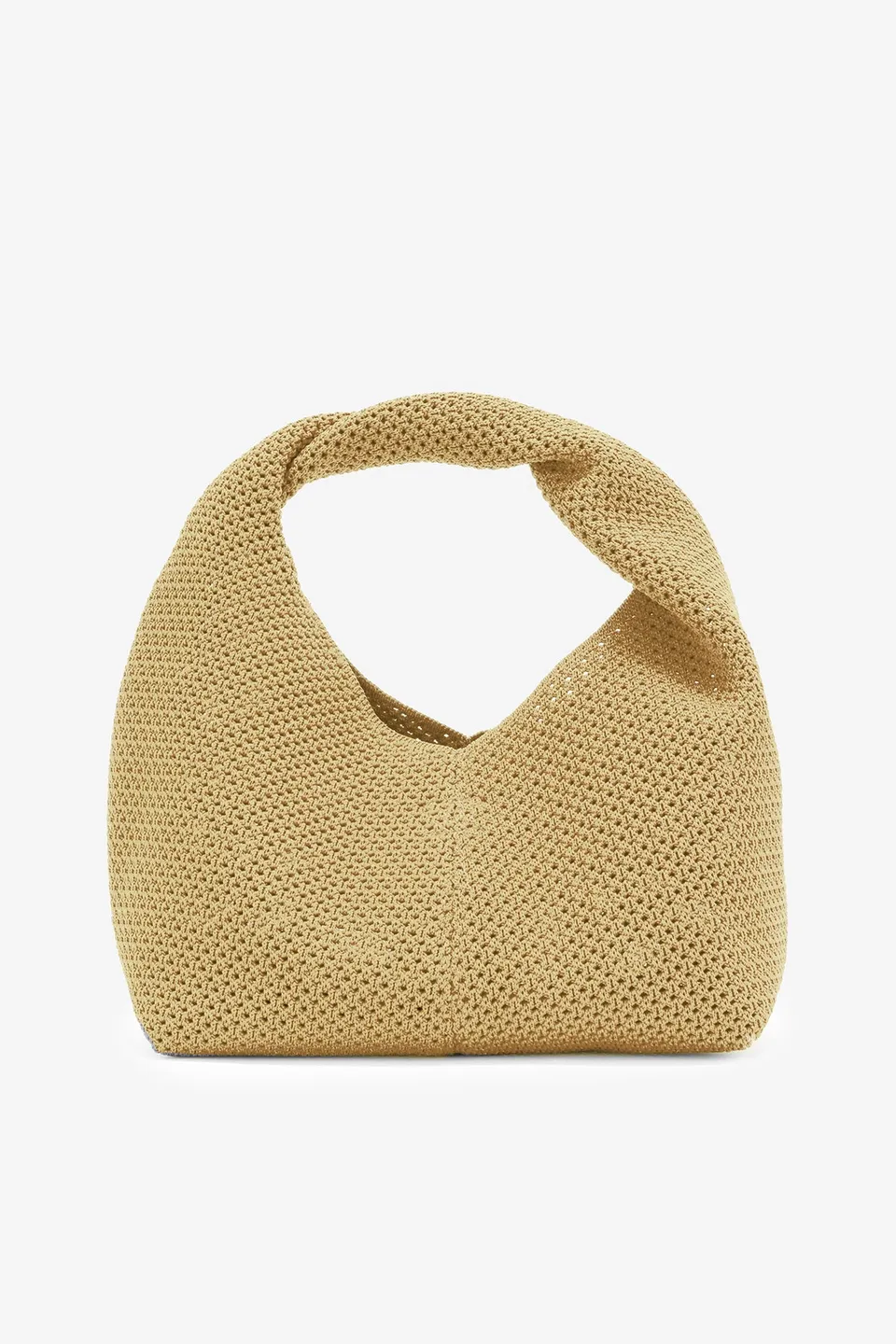 ecoalf-bolso-tika-mini-mostaza-bolso-cubo-de-punto-con-pl-stico-reciclado-del-oc image 1