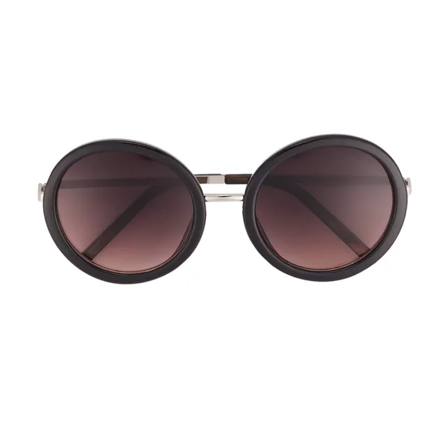 parfois-gafas-de-sol-de-pasta-redondas-negras-mujer image 1