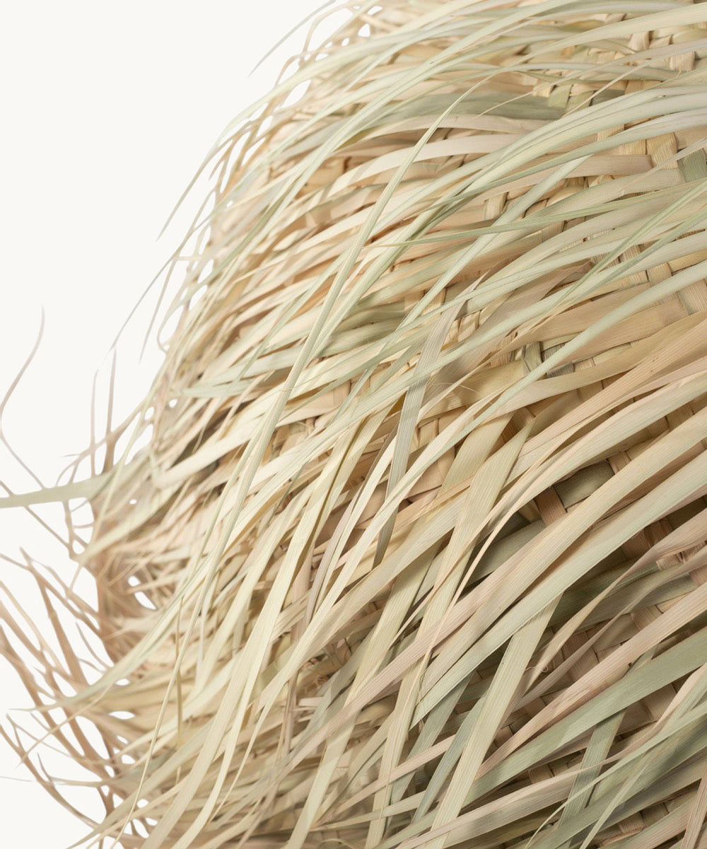 kbas-l-mpara-de-palma-natural-con-flecos-60x40-cm-estilo-bohemio-y-artesanal image 3