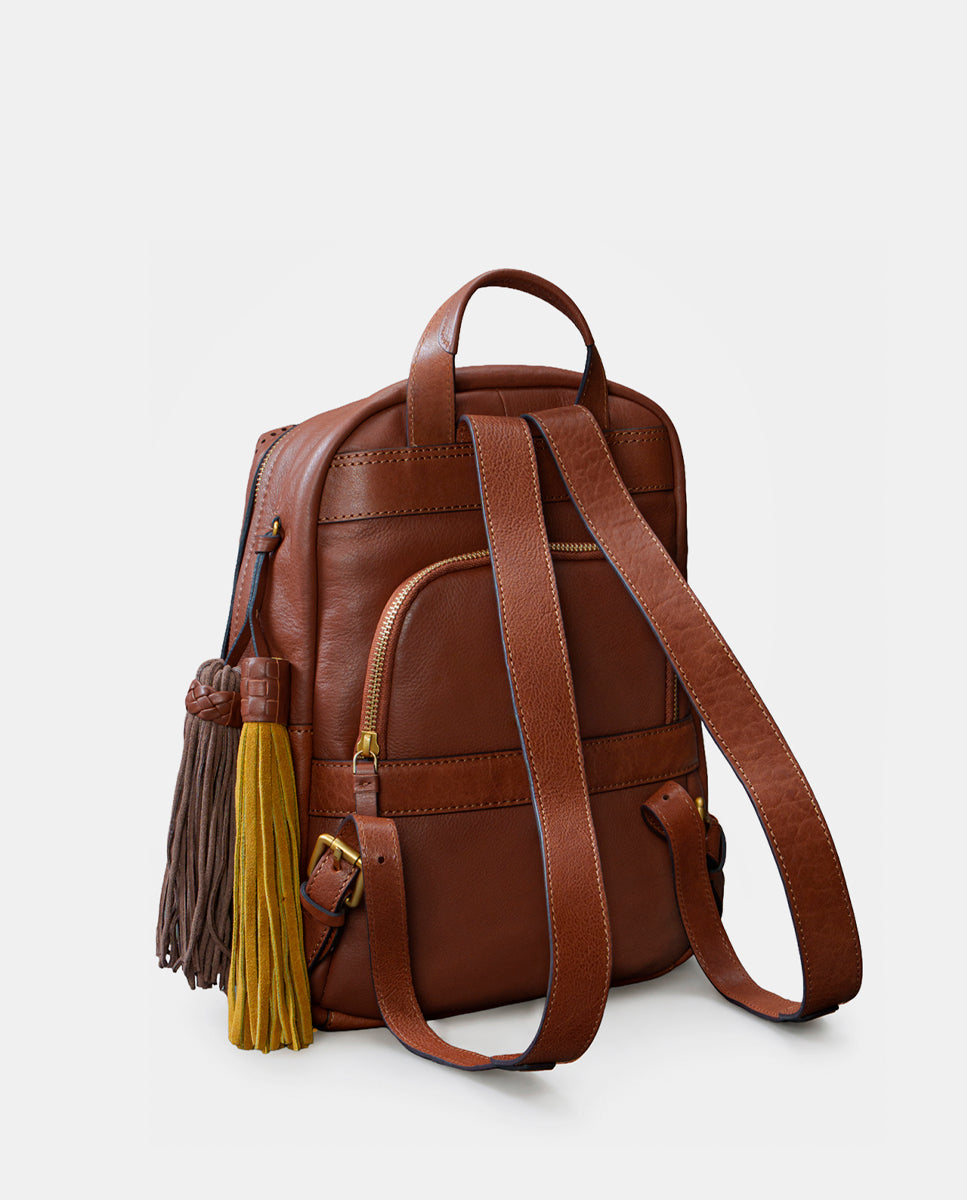 mochila-abbacino-piel-troquelada-cognac image 3