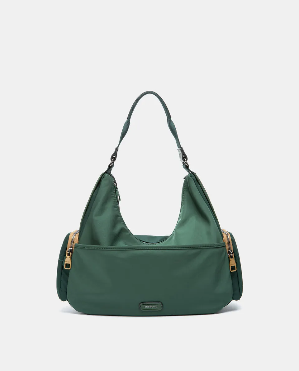 abbacino-bolso-de-hombro-materiales-reciclados-verde image 1