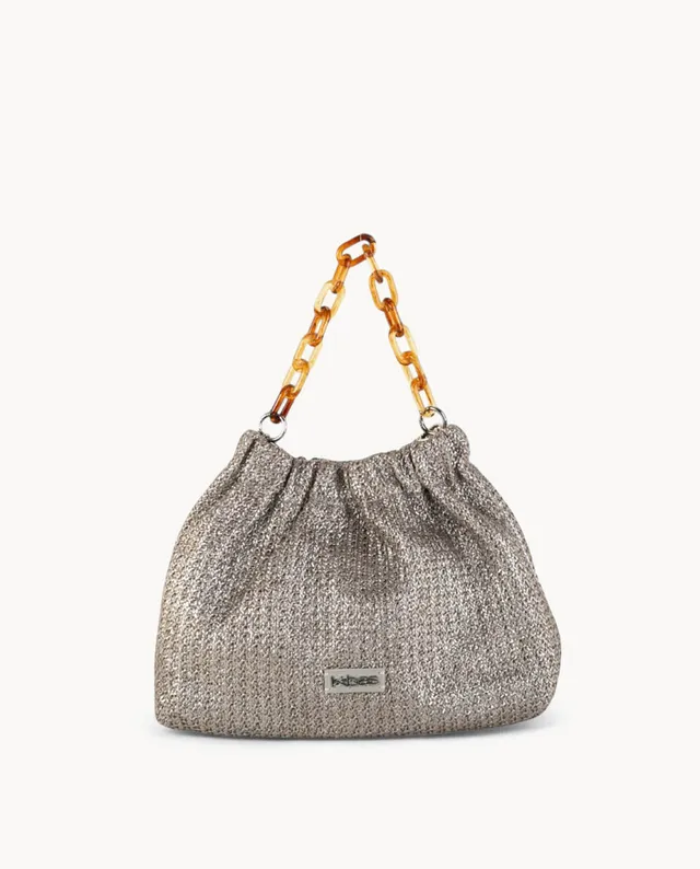 kbas-bandolera-p-p-con-cierre-magn-tico-y-color-plata-37-x-10-x-31-cm image 1