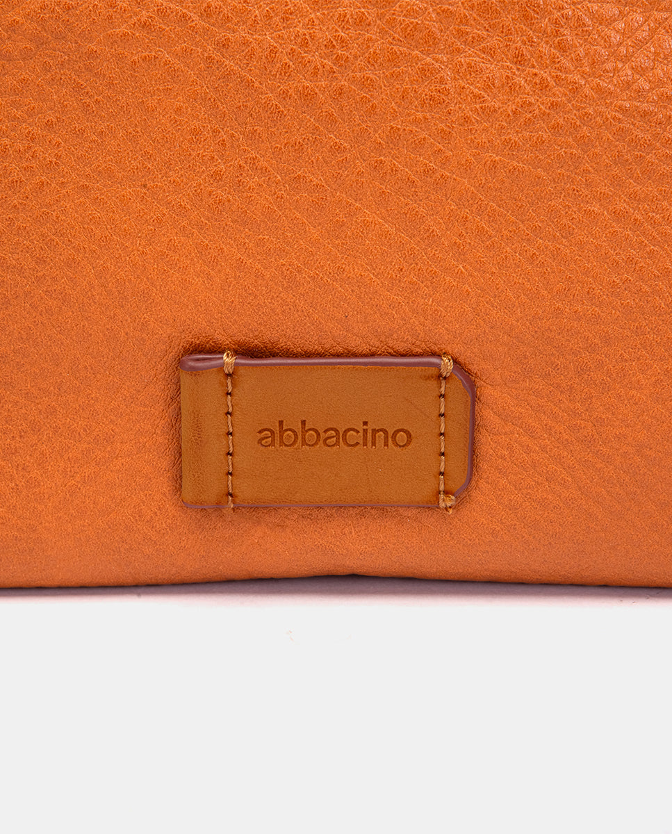 abbacino-bandolera-sport-cognac-de-materiales-reciclados image 6
