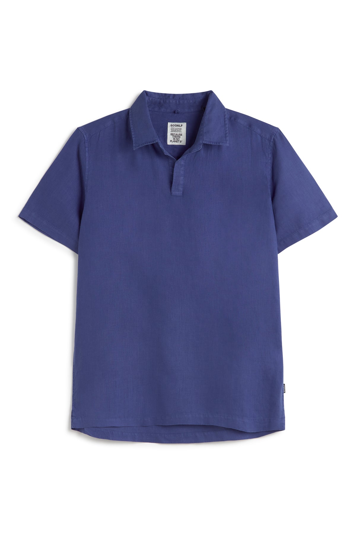 ecoalf-camisa-igor-azul-de-hombre-100-lino-fit-regular-y-manga-corta image 4